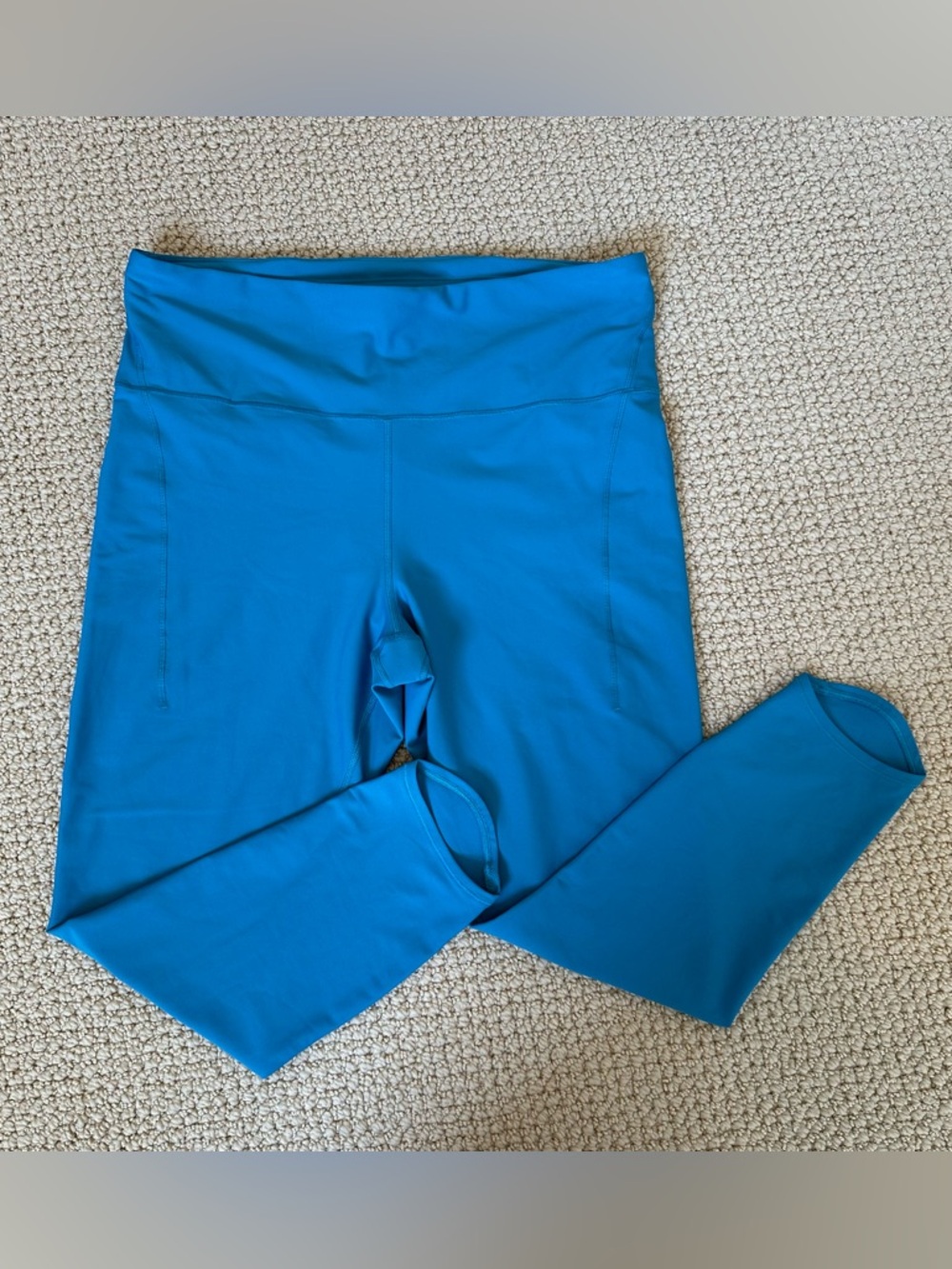 Athleta Pacesetter 7/8 Tights Bright Blue High Rise Leggings Women’s